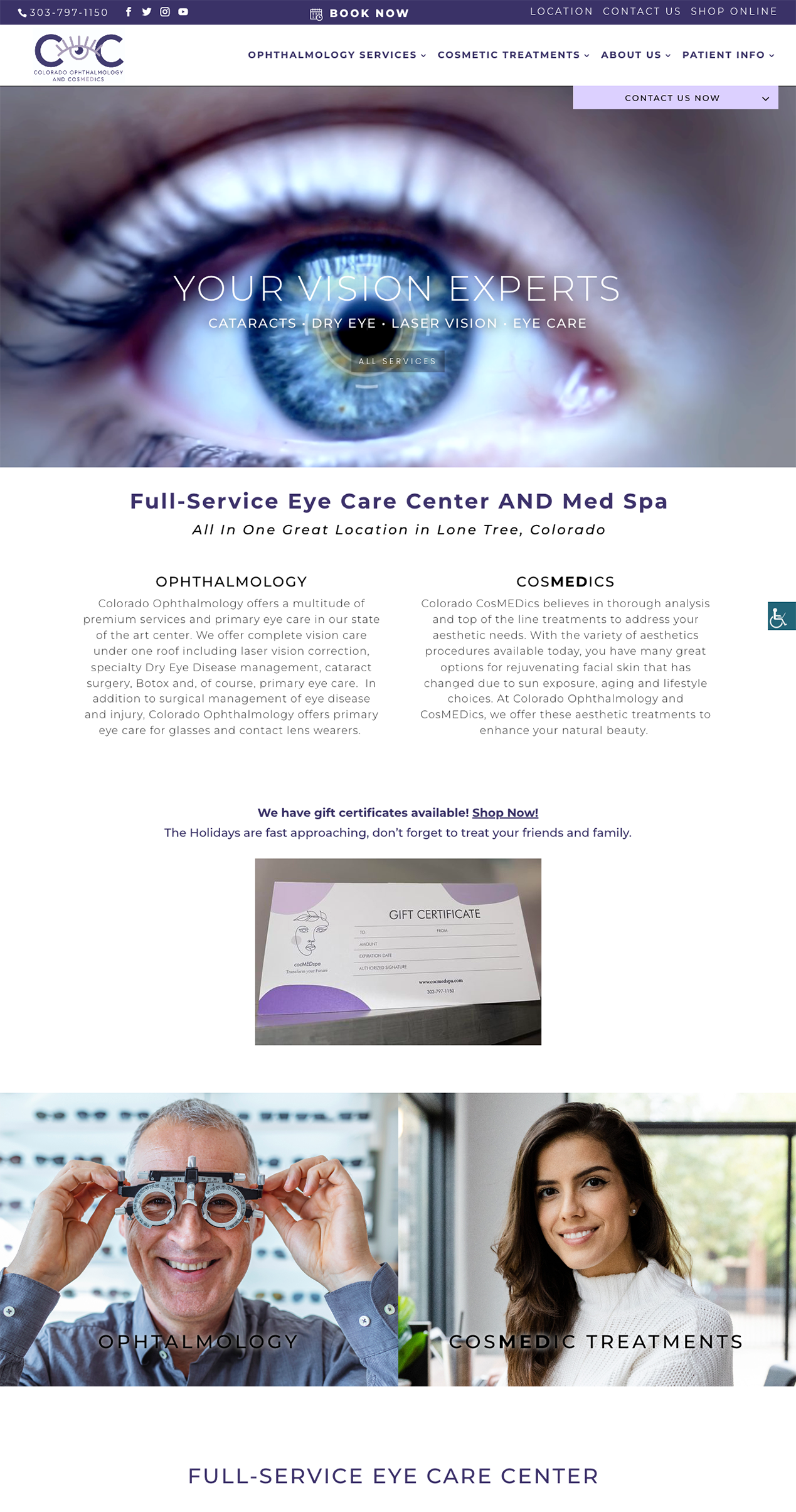 Colorado Ophthalmology & CosMEDics by Kane Design