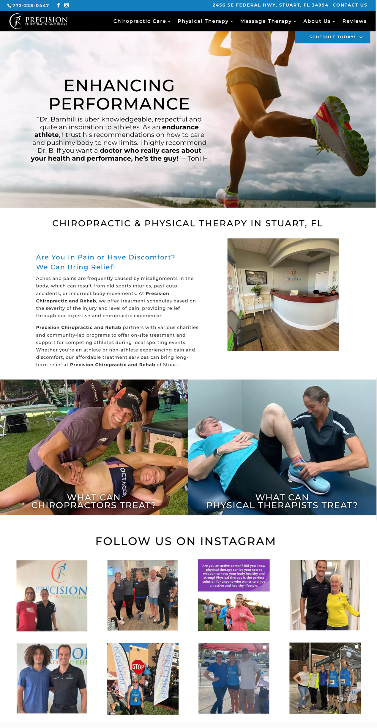 Precision Chiropractic & Rehab by Kane Design