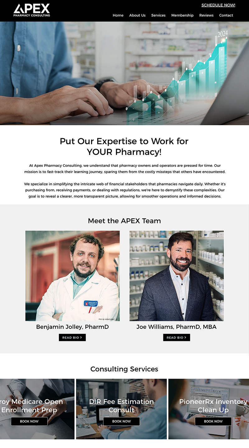 Apex Pharmacy Consulting by Kane Design